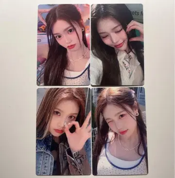 izna beep 시부야 타워 레코드 트레이딩 카드 세비 4종 세트