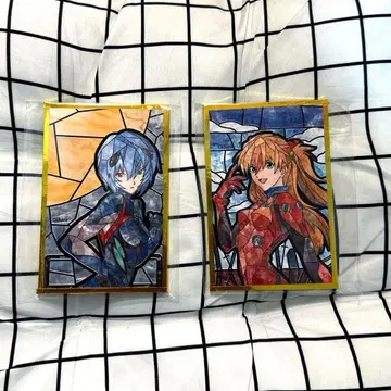 에반게리온 홍콩 한정판 EVANGELION 색지 아스카 레이