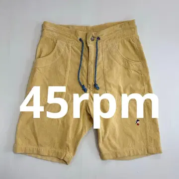 45rpm 코듀로이 908 이지 베이커 숏팬츠 하야마 이야기