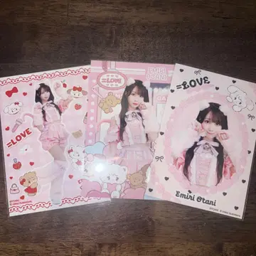 이코러브 =LOVE 오타니 에미리 브로마이드 mikko 콜라보 컴프