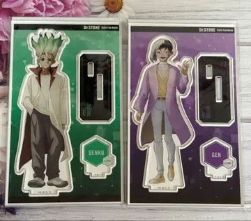 Dr.STONE cafe fan baseVer. 아크릴 스탠드 2개 세트