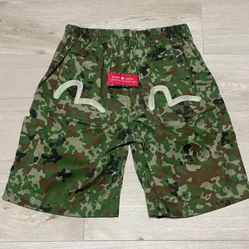 조기 특가!! 자수 갈매기 카모플라주 카모플라주 하프 숏 에비수 에비수