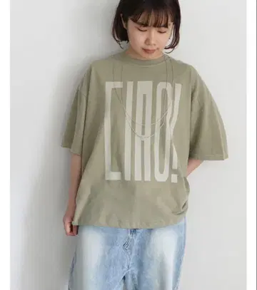 이치 ichi 피그먼트 T셔츠