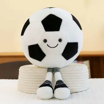 축구공 모양 봉제 인형 귀여움 & 세련됨
