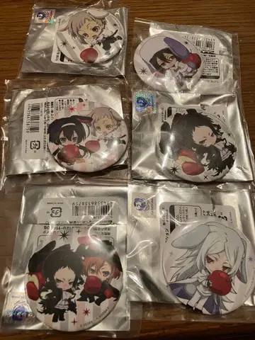 문호 스트레이독스 토끼 귀 캔뱃지