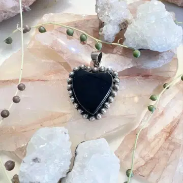 레어 Mexico silver925 오닉스 펜던트 탑