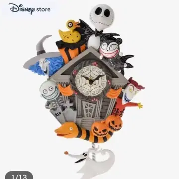 디즈니 스토어 나이트메어 비포 크리스마스 잭 벽시계