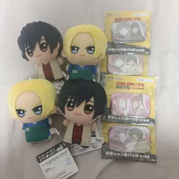 SAKAMOTO DAYS 나구모 신 SD 인형 메탈 캔뱃지