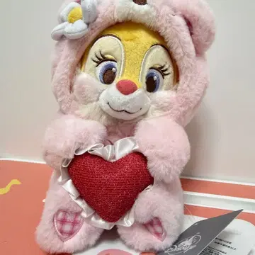 클라리스 봉제 인형 디즈니 스토어 곰 파자마 칩 데일