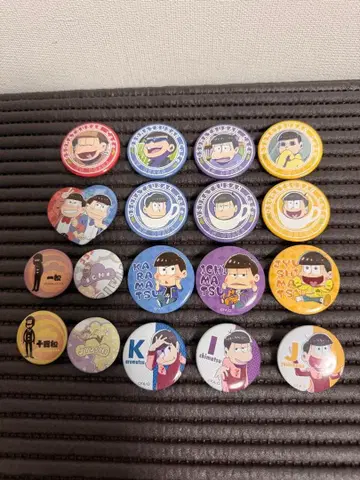 오소마츠 6쌍둥이 캔뱃지 세트 모음