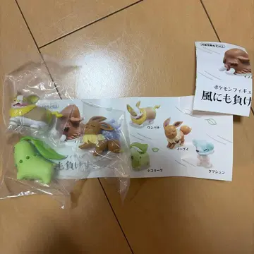 포켓몬 피규어 바람에도 지지 않고 이브이 완파치 치코리타
