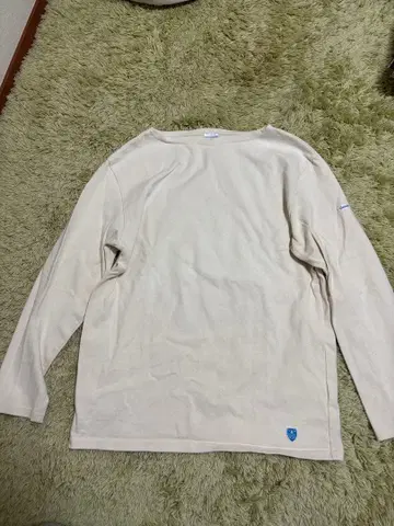 ORCIVAL 에크루 아이보리 긴팔 티셔츠 사이즈 5