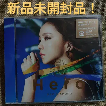 아무로 나미에 [ Hero ] CD+DVD(초회 금박 자켓)