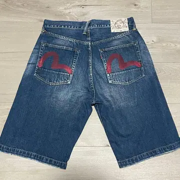 조기 특가!! 사이즈 34 빨간 갈매기 중고 하프 숏 에비수 에비수