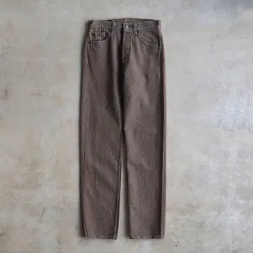 90s 리바이스 501 선염 컬러 데님 USA제 W28 L32