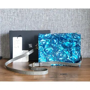 G.V.G.V. 올 패턴 숄더백 가방 소가죽 쉘 패턴 서브컬쳐 Y2K