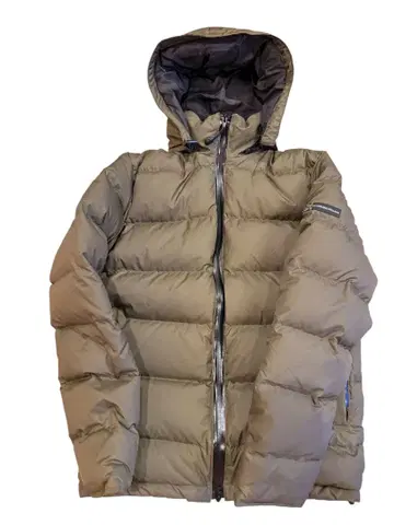 PH 디자인 다운 자켓 S 영국제 카키 새상품급