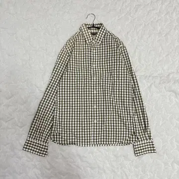 [URBAN RESERCH DOORS] 깅엄 체크 셔츠(S)/면100