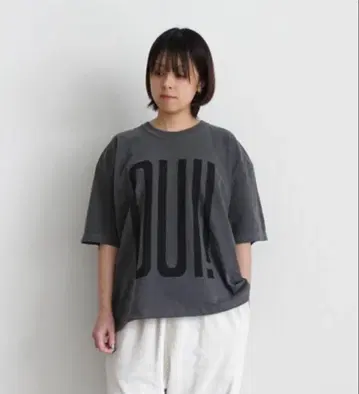 이치 ichi 피그먼트 T셔츠