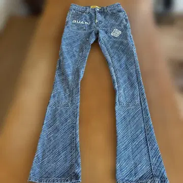 GUAPI 데님 플레어 팬츠