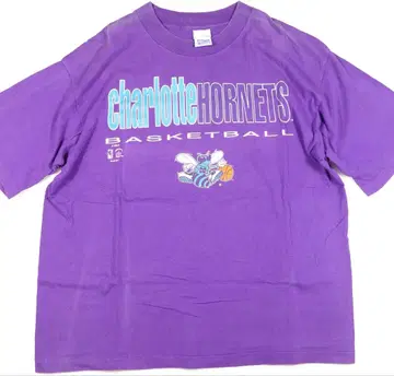 샬럿 호네츠 90s 세일럼 빈티지 티셔츠 L