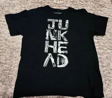 히구치 유코 보리스 잡화점 JUNKHEAD 티셔츠 M 사이즈 블랙