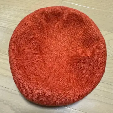 H.W. DOG CO. 베레모 오렌지 원사이즈