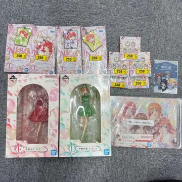 5등분의 신부 제일복권 세트