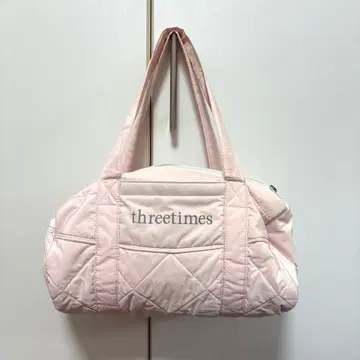 threetimes Bebe sport bag pink 백