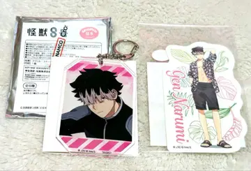 괴수 8호 나루미 겐 스티커 Summer 애니메이트 아크릴 키링