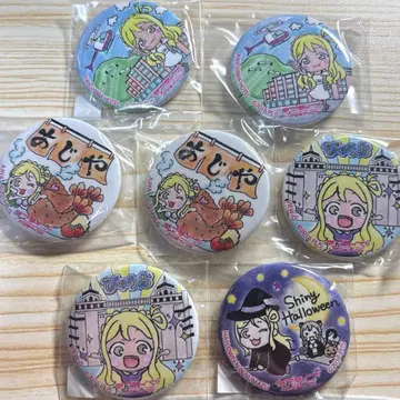 러브 라이브 선샤인 오하라 마리 마치아루키 캔뱃지 7개 세트