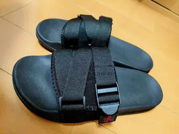 [컨디션 최상] 그라미치 웨빙 벨트 슬라이드 샌들 26cm