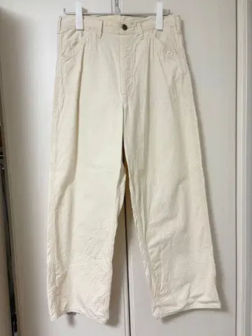 새상품급 orslow 화이트 데님 남성용 M 사이즈