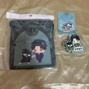 리바이 산리오 복조리 키링 랜덤 특전 카드