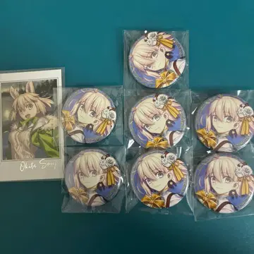 FGO 영기 소환 캔뱃지 오키타 소지