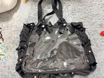 자카마트 이타백 자카마트 A4 프릴 디자인 이타백 토트백