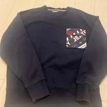 TOMMY JEANS 네이비 트레이닝복 S