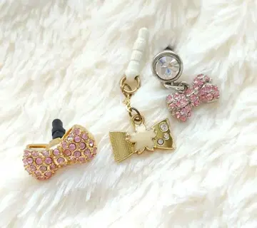 [레어] 리본 헤이세이 레트로 당시물 이어폰 잭