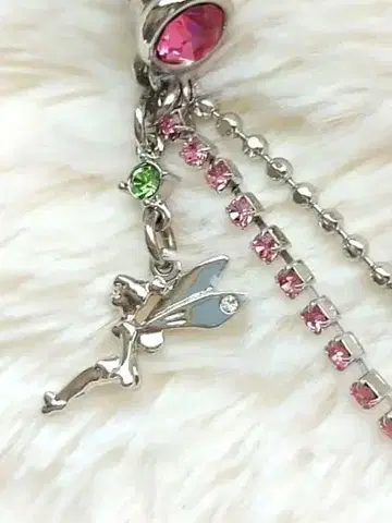 [ 레어 ] 디즈니 이어폰 잭 피터팬 팅커벨 레트로