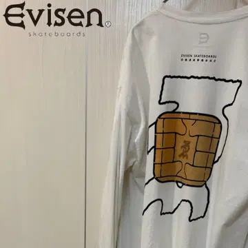 evisen 롱T 화이트