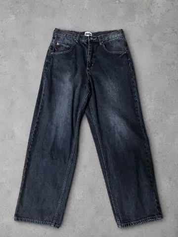 9090 King Logo Denim Pants