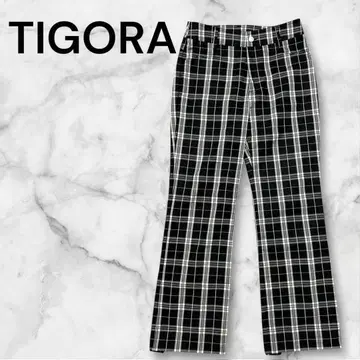 [ 새상품급 ] 티고라 체크 팬츠 골프 9호
