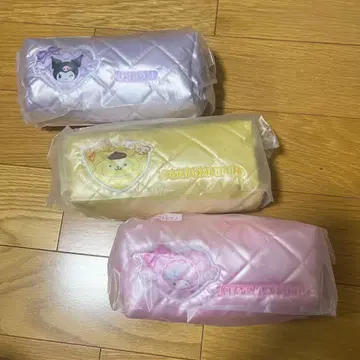 산리오 캐릭터즈 당첨 복권 제일복권 파우치 세트