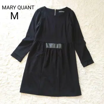 [ M ] 마리콴트 긴팔 원피스 블랙 포멀 관혼상제