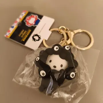 포차코 블랙 미야쿠미야쿠 입체 마스코트 키링 (미개봉 새상품)