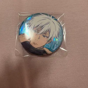 주술회전 점프 페스타 오로라 캔뱃지 morning ver. 고죠 사토루