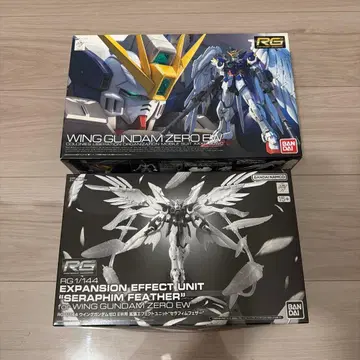 RG 1/144 윙건담 제로 EW 세라핌 페더