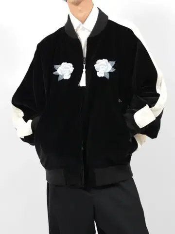 soshiotsuki ARM GUSSET SOUVENIR JACKET-C