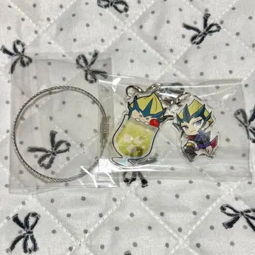 아마기 카이토 트레이딩 아크릴 와이어 참 A 콜라보 카페 혼포 BLANC