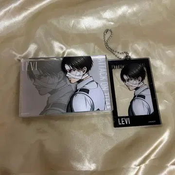 베이스 야드 도쿄 리바이 아크릴 블록 키링